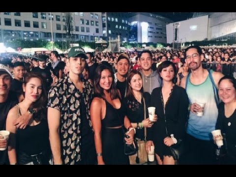 Celebrities Spotted @ Coldplay Concert live in Manila Philippines