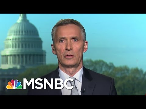 NATO Secretary General: President Trump Believes In A Strong NATO | Morning Joe | MSNBC