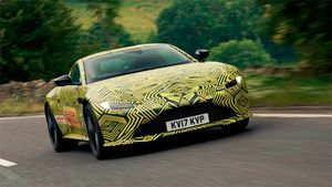 2018 Aston Martin Vantage prototype