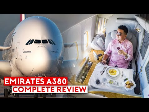 The Complete Emirates A380 First Class Review Feature Be Relax Pillow & Travel Products