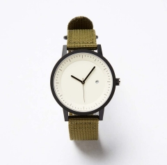 Earl 42MM Watch - Black / Olive / Nato