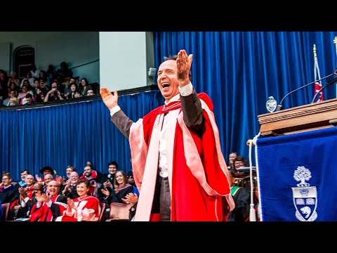 Roberto Benigni, Convocation 2015 Honorary Degree recipient