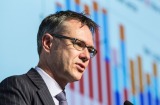 SYDNEY, AUSTRALIA - APRIL 06: Dr Guy Debelle, Deputy Governor, Reserve Bank of Australia speaks at day two of the AFR- ...