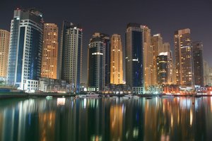 Dubai Marina by Night