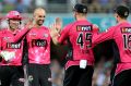 Pretty in pink: The Sydney Sixers will host five BBL matches at the SCG this season.