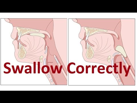 Tips and Exercises on Improving Incorrect Swallowing by Prof John Mew