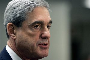 FBI director Robert Mueller tells reporters at a news conference that the nation's poorest state is home to numerous military bases and universities that produce cutting-edge technologies, factors that make terrorism a threat to the small, rural state, Thursday, Dec. 6, 2007 in Jackson, Miss. 