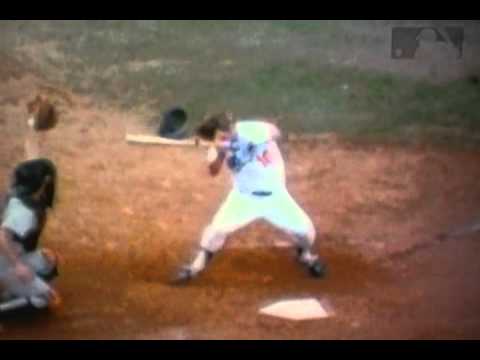 Ron Cey Gets Drilled In Head By Goose Gossage fastball!