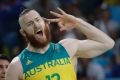 Australia's Aron Baynes.