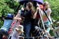 The adventure playground at Ainslie Primary School.