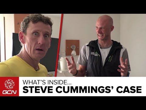 What's In A Pro Cyclists's Suitcase? With Team Dimension Data's Steve Cummings