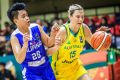 Opals forward Sara Blicavs top-scored against The Philippines on Monday.