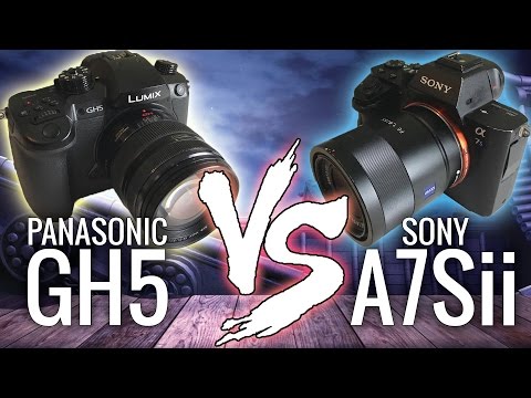 Panasonic GH5 vs. Sony A7sii