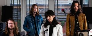 Spectrum: The Preatures (lrft to right) Thomas Champion, Luke Davison, Isabella Manfredi, and Jack Moffitt at their ...