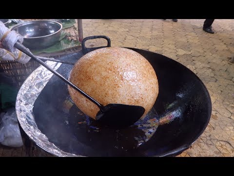 Street Food Vietnam - Fried Sticky Rice - Street Food