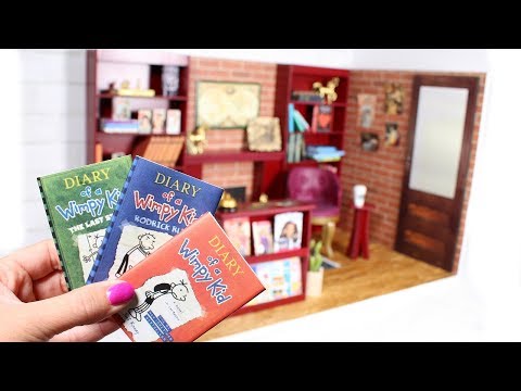 DIY American Girl Bookstore Dollhouse Room