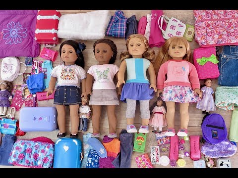 Packing For An American Girl Doll Sleepover