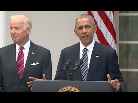 President Obama Full Speech on Donald Trump Win