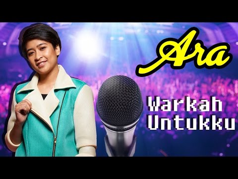 [Lirik Video] Ara AF2016 - Warkah Untukku