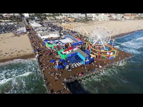 SANTA MONICA PIER!