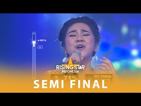 Fauziah Khalida "Cinta Dalam Hati" I Semi Final I Rising Star Indonesia 2016