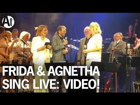 ABBA REUNION 2016! Agnetha & Frida sing The Way Old Friends Do LIVE at Berns, Stockholm, June 2016.