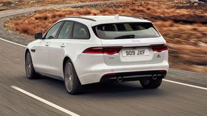 2018 Jaguar XF Sportbrake.