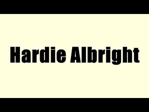 Hardie Albright