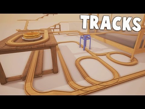 STUNT TRAIN! Hilarious Train Simulator!  TRACKS Gameplay Part 1