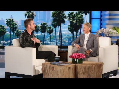 Scott Speedman's Secret Swim at Ellen's House