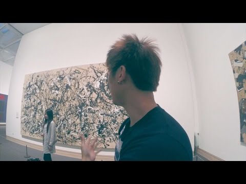 Explaining modern art at MOMA and MET museum NYC