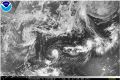 This satellite image taken last week and released by the National Oceanic and Atmospheric Administration shows Typhoon ...