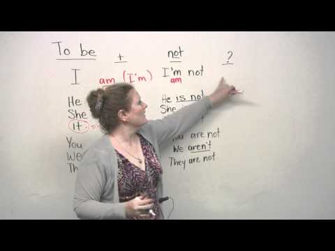 Basic English Grammar - TO BE verb