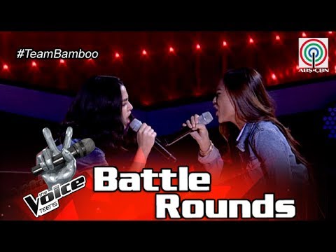 The Voice Teens Philippines Battle Round: Bea vs. Fritzy - Dream On