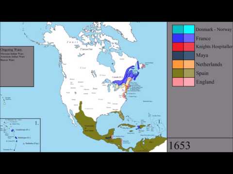 The History of North America: Every Year