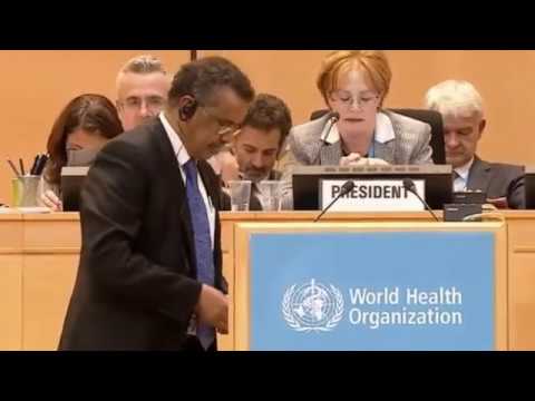 Dr. Tedros Adhanom elected as the New Director General of World Health Organization W.H.O