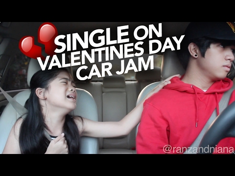 Valentines Day Single Car Jam | Ranz and Niana