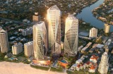 An artist's impression of Wanda Group's Jewel project at Broadbeach on the Gold Coast