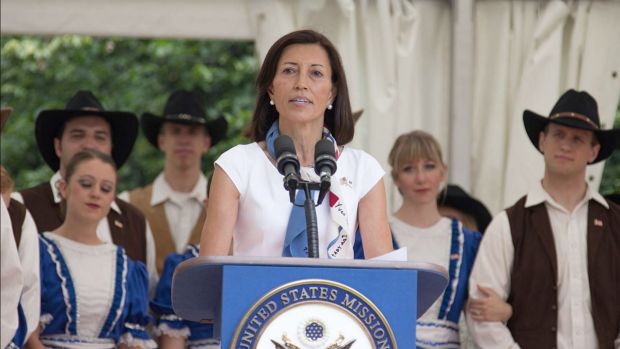 Pamela Hamamoto, US ambassador to Geneva