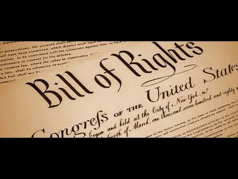 The Bill of Rights-the first 10 Amendments