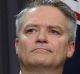 Prime Minister Malcolm Turnbull during a joint press conference with Minister for Finance Senator Mathias Cormann on Tuesday.