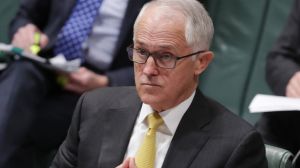 Prime Minister Malcolm Turnbull during question time on Tuesday.