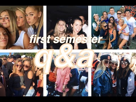 COLLEGE Q & A // Syracuse Universty- Making Friends, Rushing, Being Vegan, What I Wear