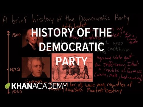 The History of the Democratic Party