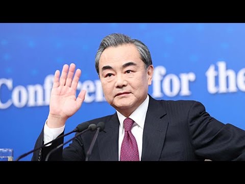 Chinese Foreign Minister Wang Yi briefs media about China's 2017 foreign policy priorities