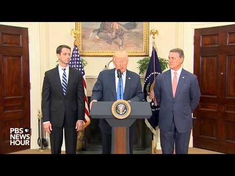 Trump discusses legal immigration reform with GOP senators