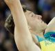 Australia's Kurtis Marschall in action during the pole vault final the world championships.