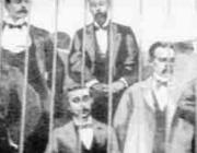 Leaders of the Fasci, on trial, 1894