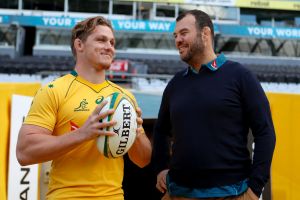 Dynamic duo: Captain Michael Hooper and coach Michael Cheika are keen to lead the Wallabies into a new era.