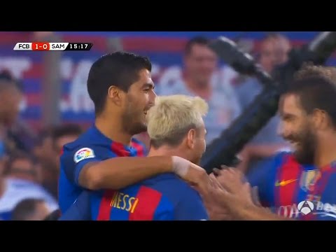 Barcelona vs Sampdoria 3-2 All Goals 10-08-2016 Joan Gamper Trophy